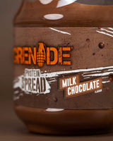 Grenade Protein Spread Milk Chocolate supplement facts and nutrition panel