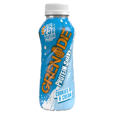 Grenade Protein RTD protein shake, Cookie Cream ready-to-drink, NZ Supps