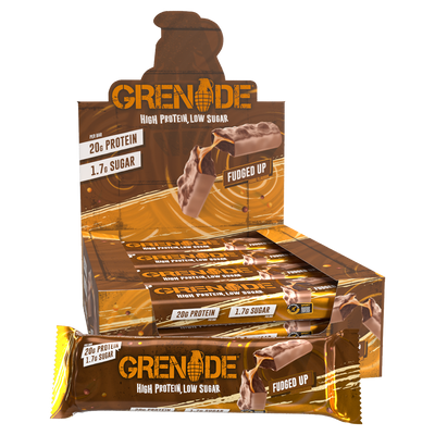 Grenade 12-Box Protein Bar Fudge Up, NZ Supps