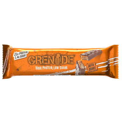 Grenade Protein Bar, Jaffa Quake, NZ Supps