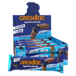 Grenade Protein Bar, Oreo — side of pack