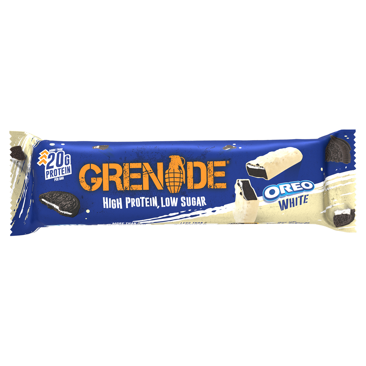 Grenade 12-Box Protein Bar Oreo White