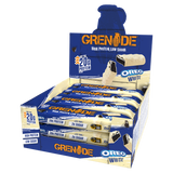Grenade Protein Bar, Oreo White — right of pack