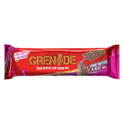 Grenade Protein Bar, Peanut Butter Jelly, NZ Supps