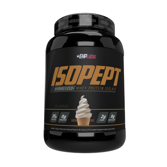EHPlabs IsoPept Zero Vanilla Ice Cream front