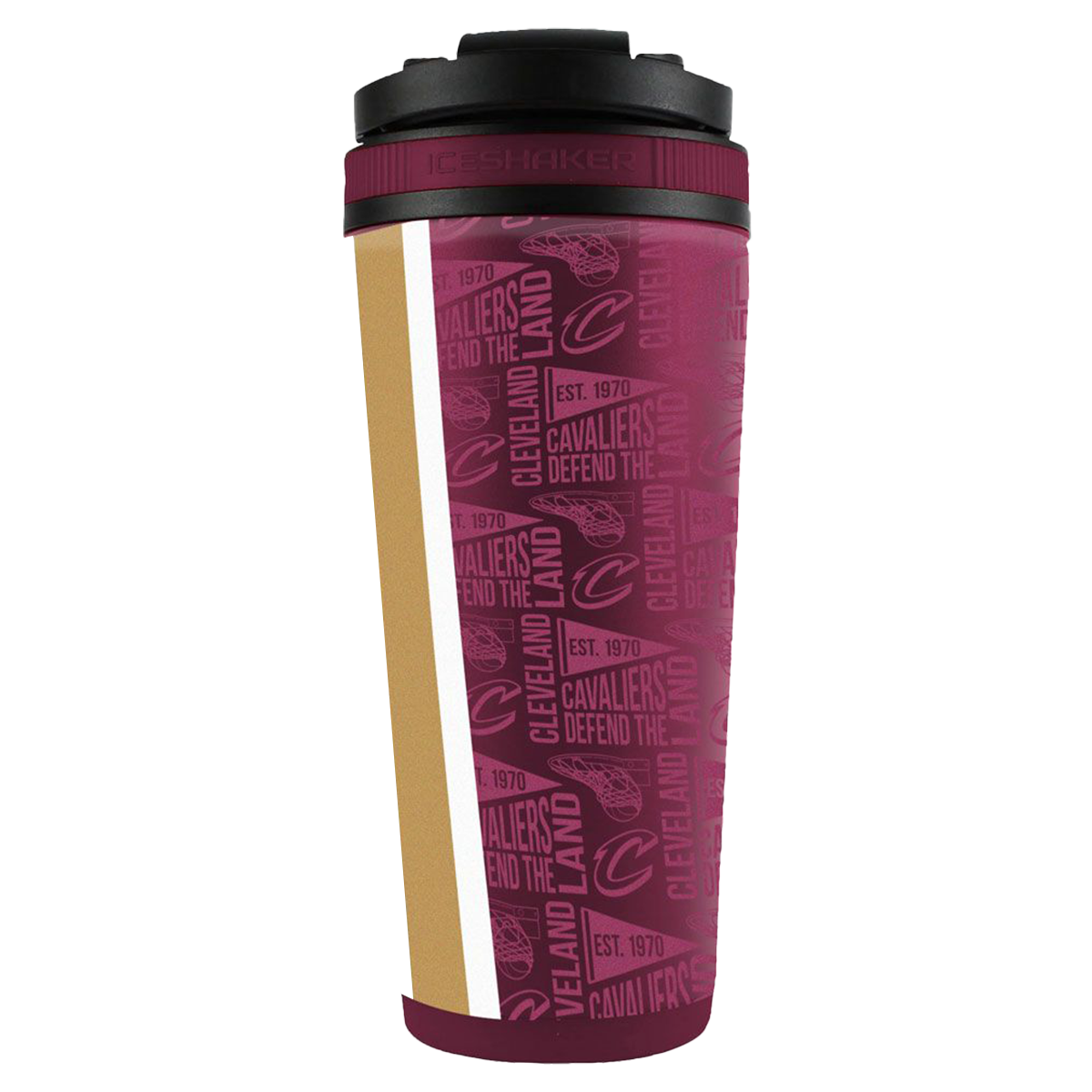 Ice Shaker NBA SS Bottle, Cavs — side of pack