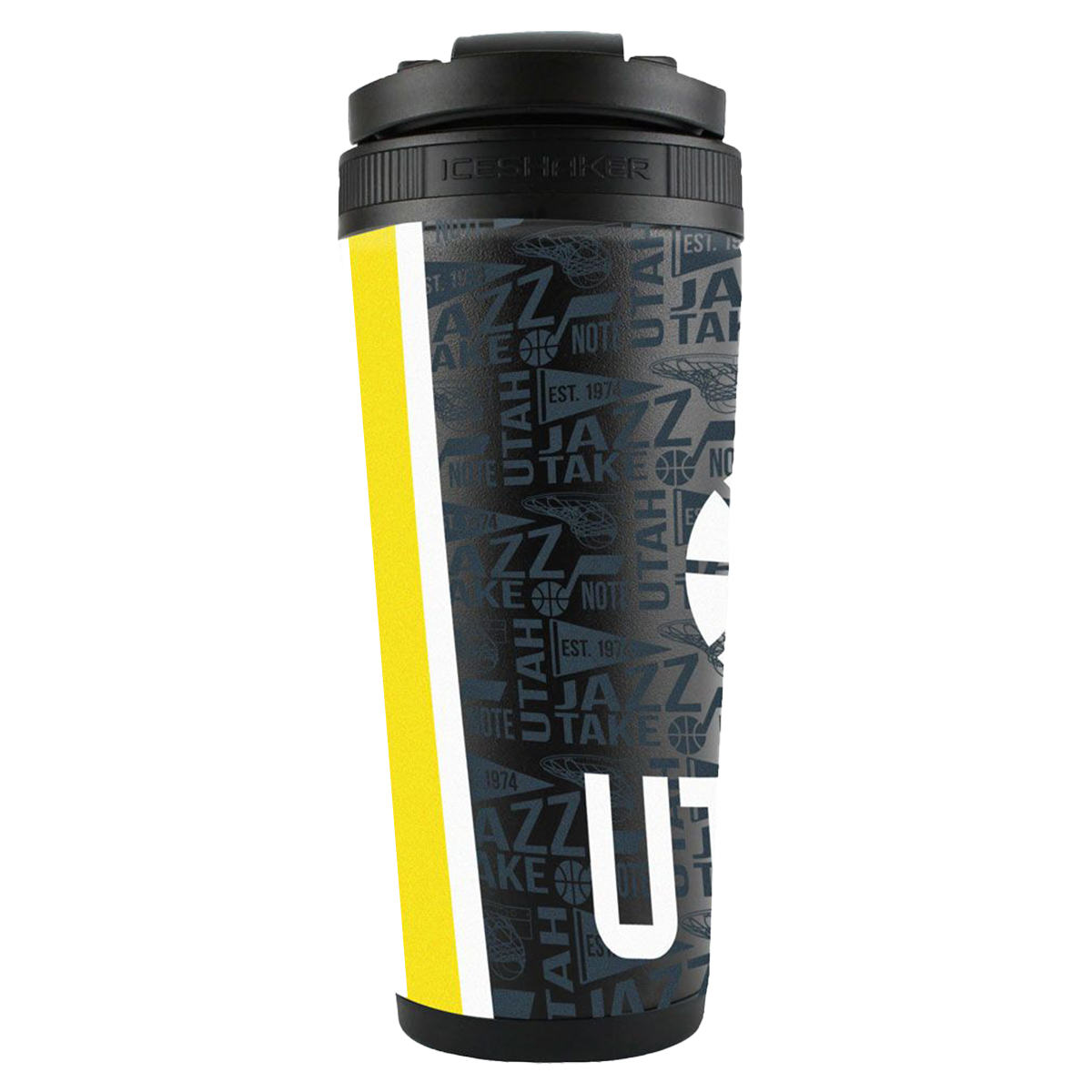 Ice Shaker NBA SS Bottle, Jazz — side of pack