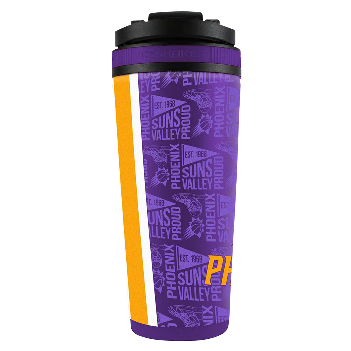 Ice Shaker NBA SS Bottle, Suns — side of pack