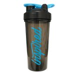 Inspired Blue Logo Shaker, Black