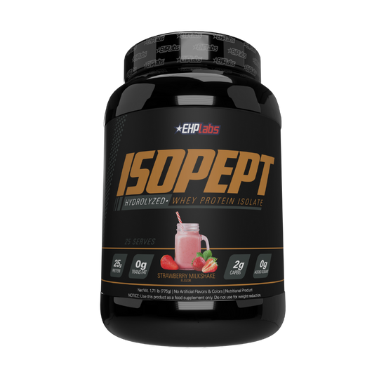 EHPlabs IsoPept Zero Strawberry Sensation front