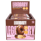Legendary Foods Protein Donut, Chocolate Dipped protein bar