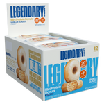 Legendary Foods Protein Donut, Vanilla Glazed — side of pack