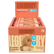Legendary Foods 12-Pack Protein Donut Cinnamon Crumble