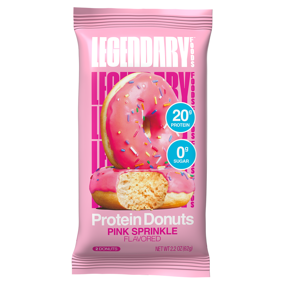 Legendary Foods Protein Donut Pink Sprinkle
