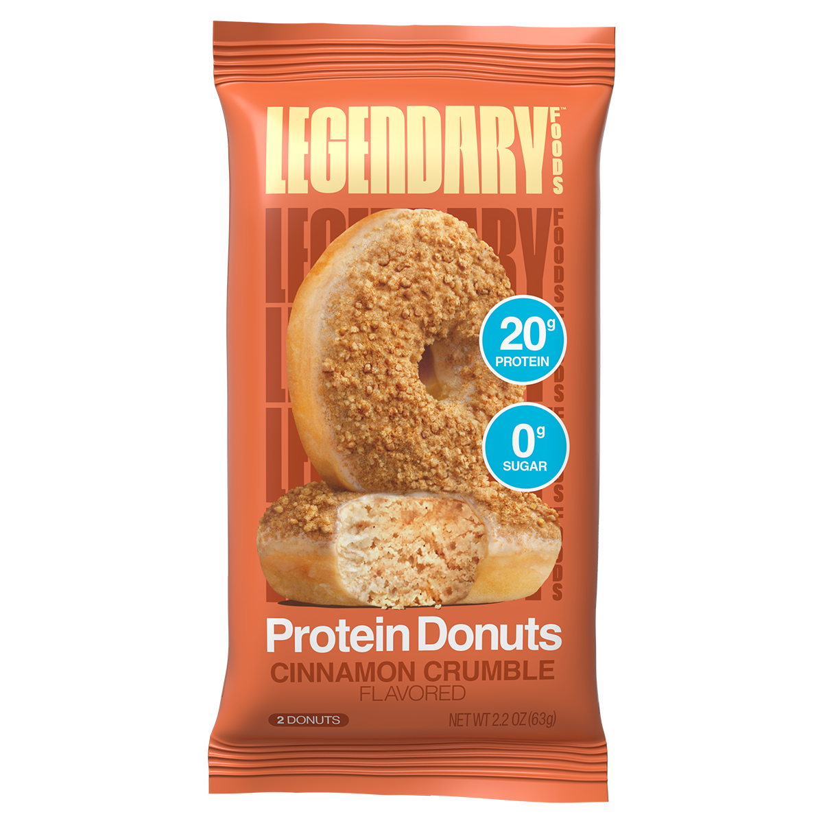 Legendary Foods Protein Donut Cinnamon Crumble