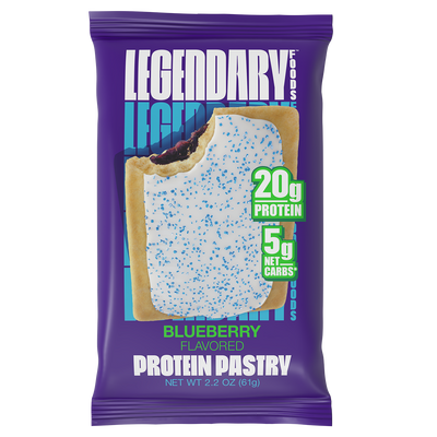 Legendary Foods Protein Pastry 61g, Blueberry protein bar