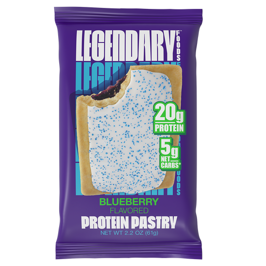 Legendary Foods Protein Pastry 61g, Blueberry protein bar