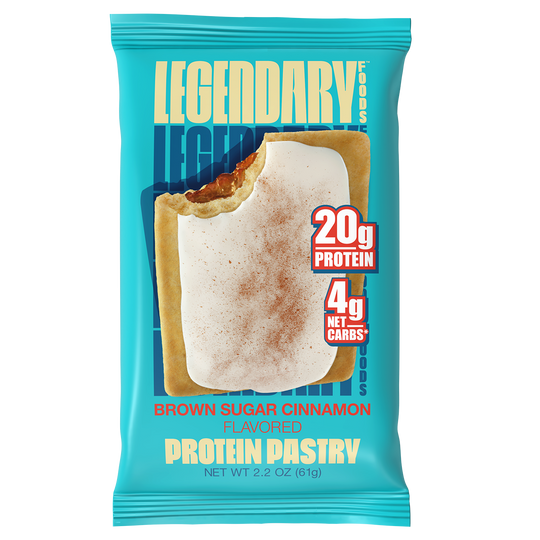 Legendary Foods Protein Pastry 61g, Brown Sugar Cin protein bar