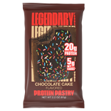 Legendary Foods Protein Pastry 61g, Chocolate Cake protein bar