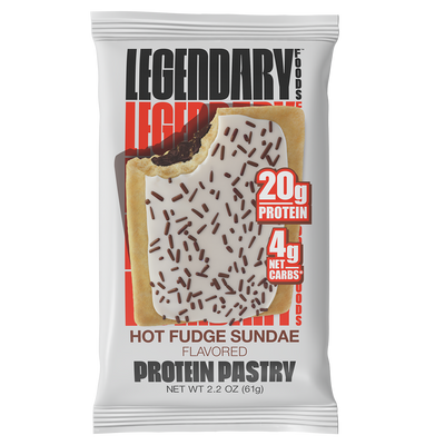 Legendary Foods Protein Pastry 61g, Hot Fudge protein bar