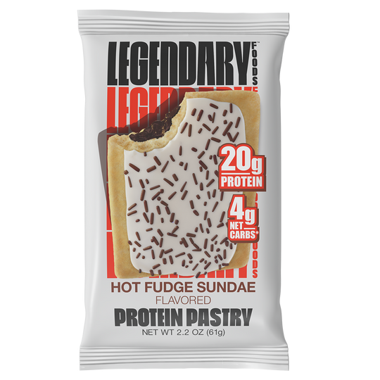 Legendary Foods Protein Pastry 61g, Hot Fudge protein bar