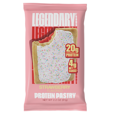 Legendary Foods Protein Pastry 61g, Strawberry protein bar