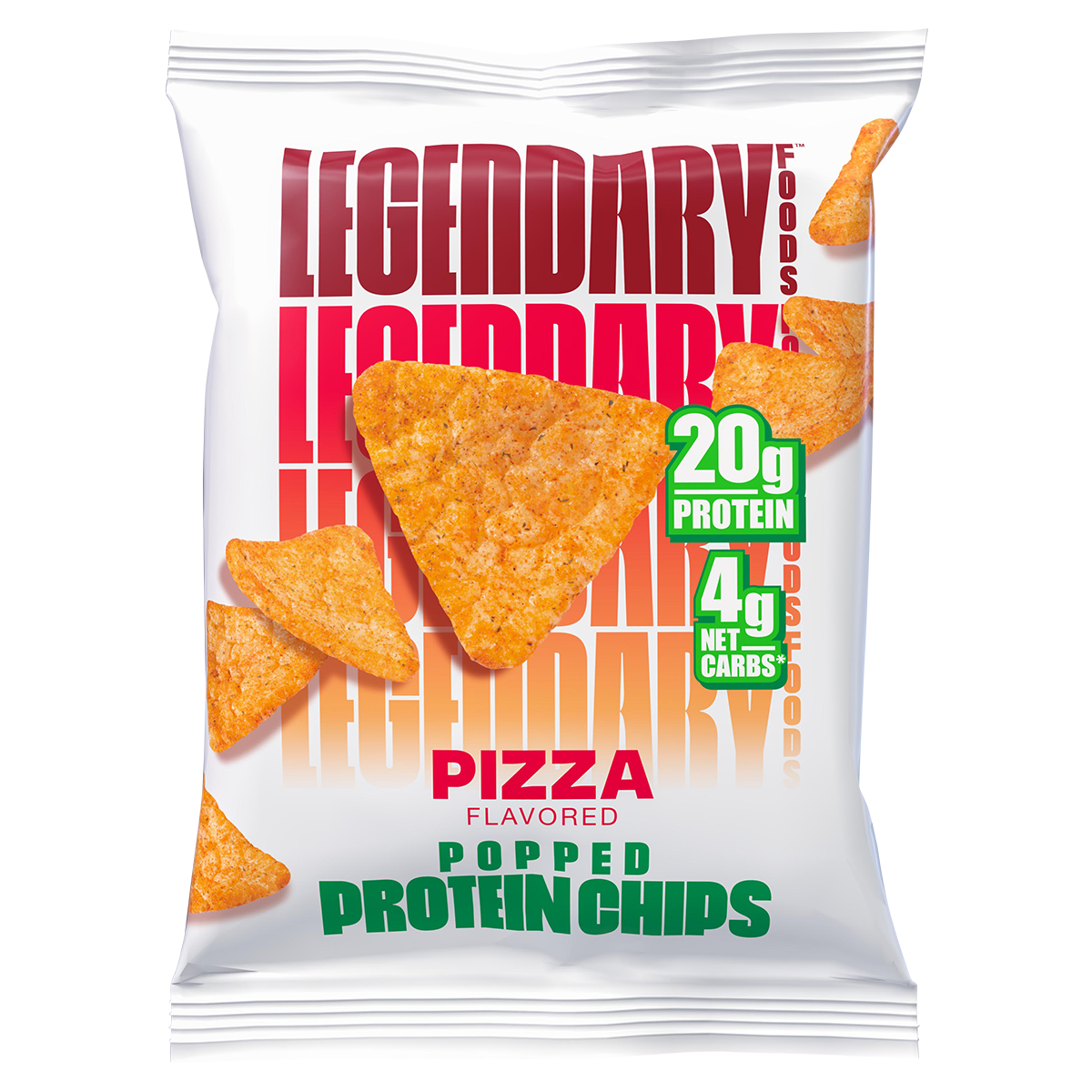 Legendary Foods 7-Pack Protein Pop Chips Pizza