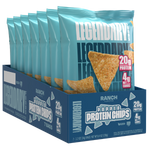 Legendary Foods Protein Pop Chips 34g, Ranch — side of pack