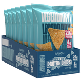 Legendary Foods Protein Pop Chips 34g, Ranch — side of pack
