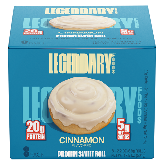 Legendary Foods Protein Sweet Roll 67g protein bar