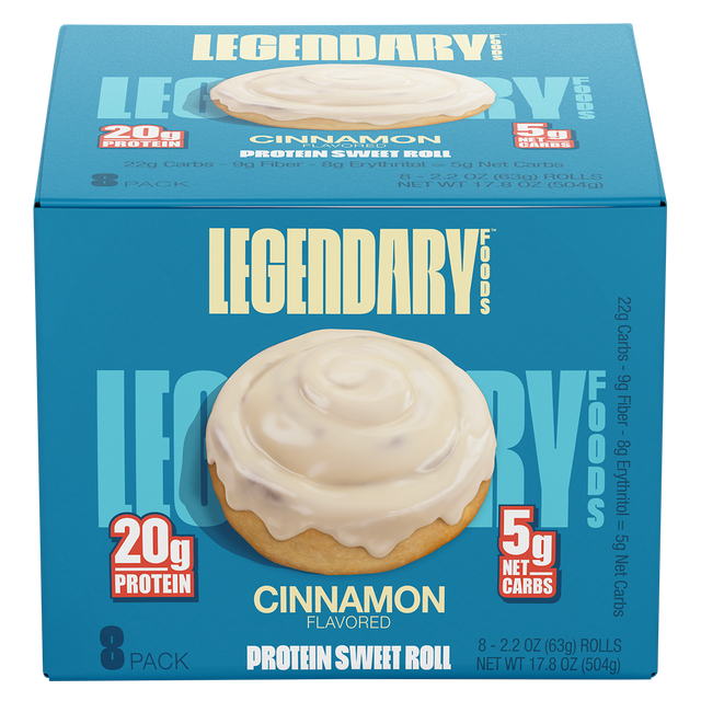 Legendary Foods Protein Sweet Roll 67g protein bar