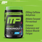MusclePharm Assault Sport, Blue Raspberry