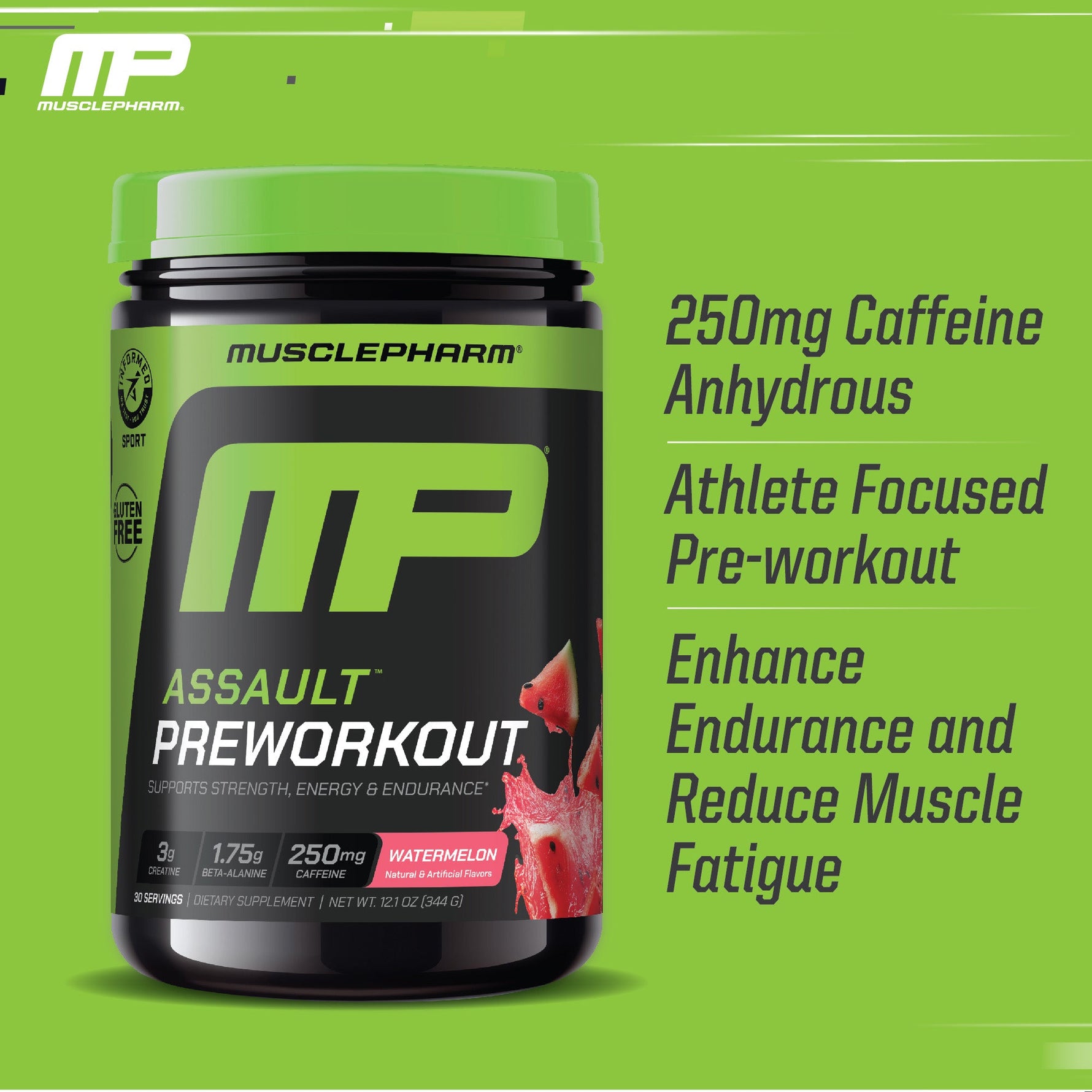 MusclePharm Assault Sport, Watermelon