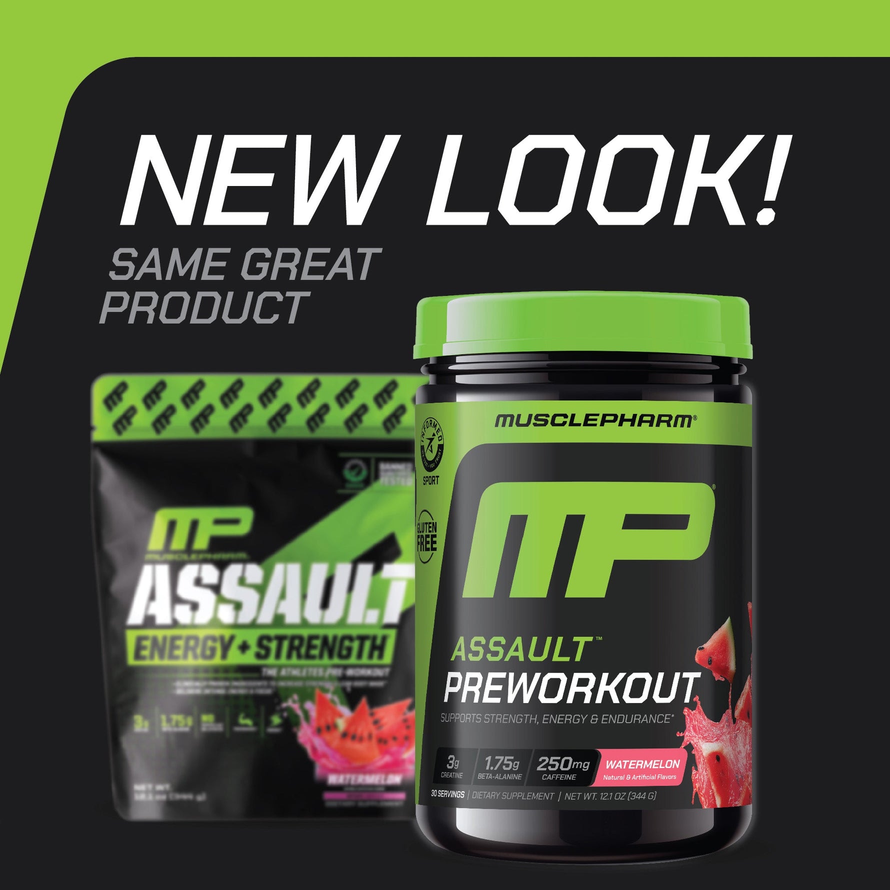 MusclePharm Assault Sport, Watermelon