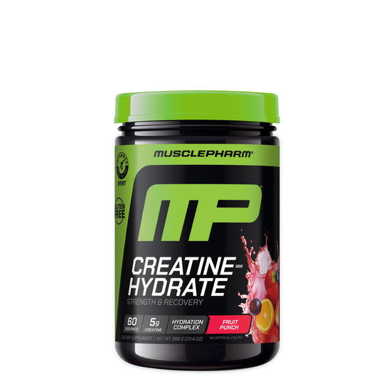 MusclePharm Creatine-Hydrate, Fruit Punch powder