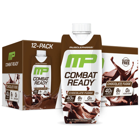 MusclePharm Combat Ready RTD, Chocolate ready-to-drink