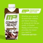 MusclePharm Combat Ready RTD, Chocolate — pack (2)