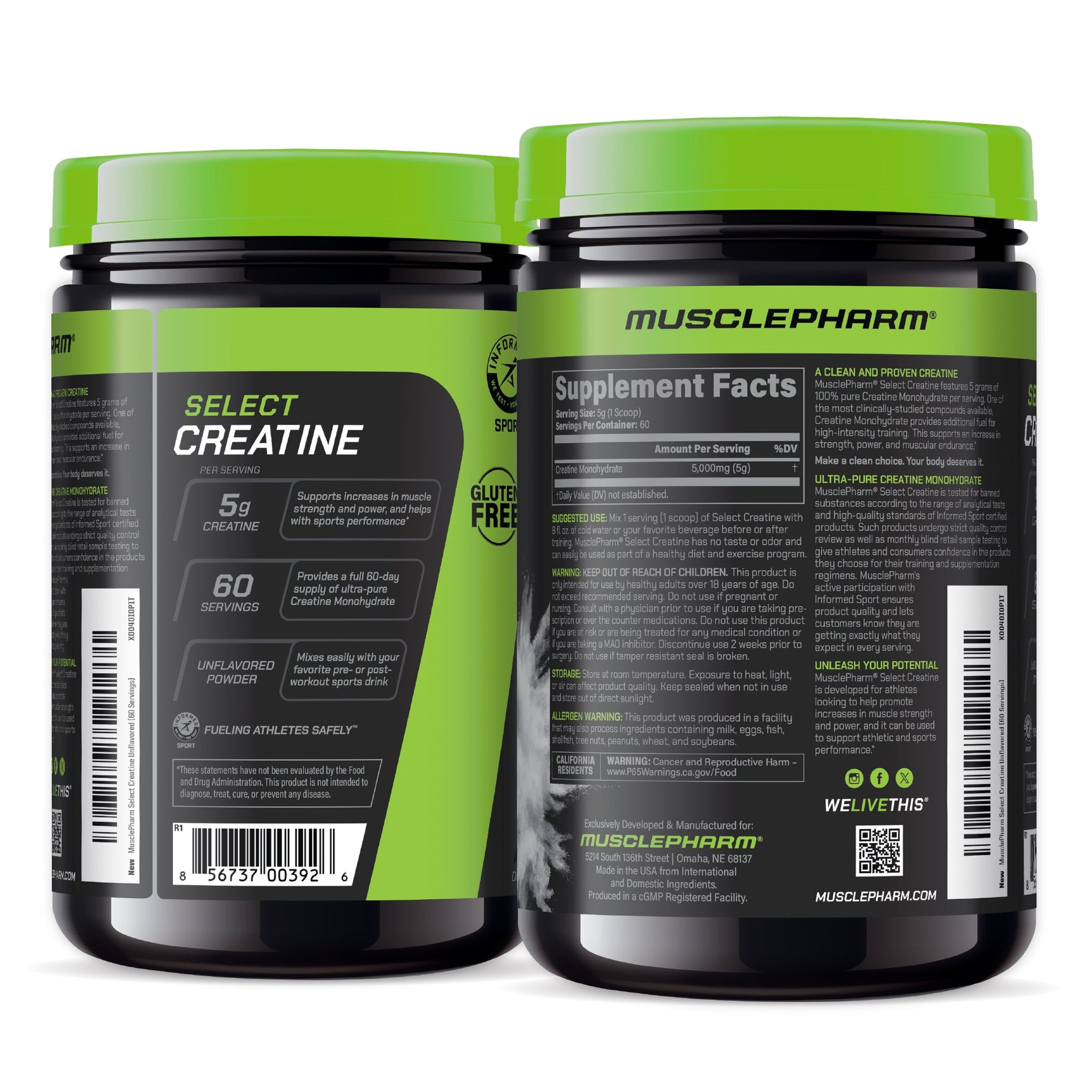 MusclePharm Creatine Essentials