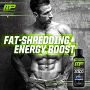 MusclePharm Lcarn 3000, Blue Raspberry — pack (3)