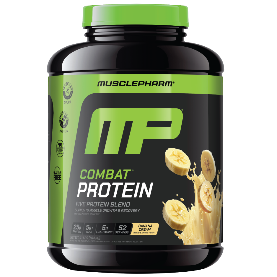 MusclePharm Combat Sport, Banana Cream powder