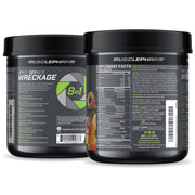 MusclePharm Pro Series Wreckage Sour Peach Rings back of pack