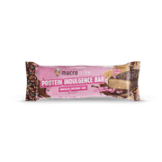 Macro Mike Protein Indulgence Bar Choc Birthday Cake front pack