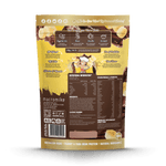 Macro Mike Peanut Macro Shake PB Chocolate Banana supplement facts and nutrition panel