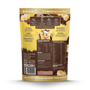 Macro Mike Peanut Macro Shake PB Chocolate Banana supplement facts and nutrition panel