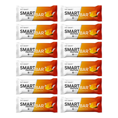Smart Protein Bar 12-Pack Smart Bar - Mango Cream, 720g (12 Serves) - 12 pack, NZ Supps