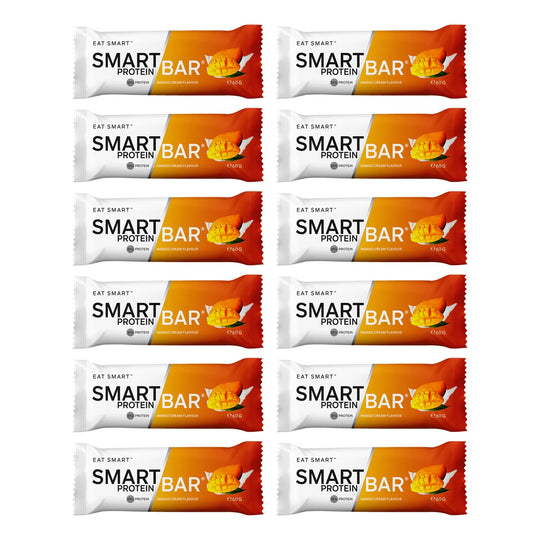 Smart Protein Bar 12-Pack Smart Bar - Mango Cream, 720g (12 Serves) - 12 pack