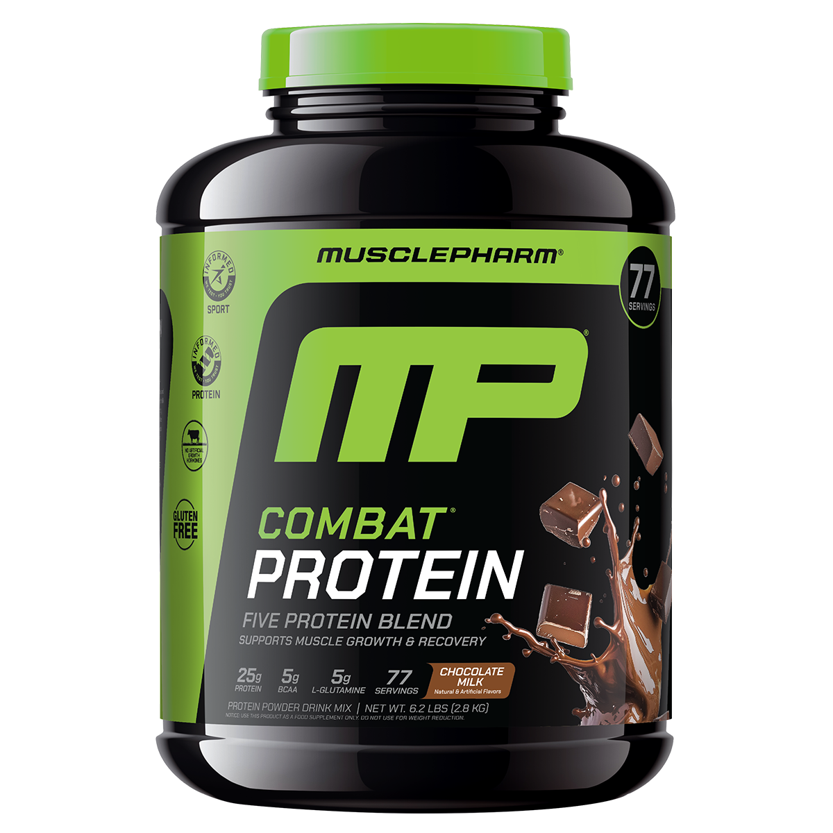 MusclePharm Combat Sport - Chocolate - front