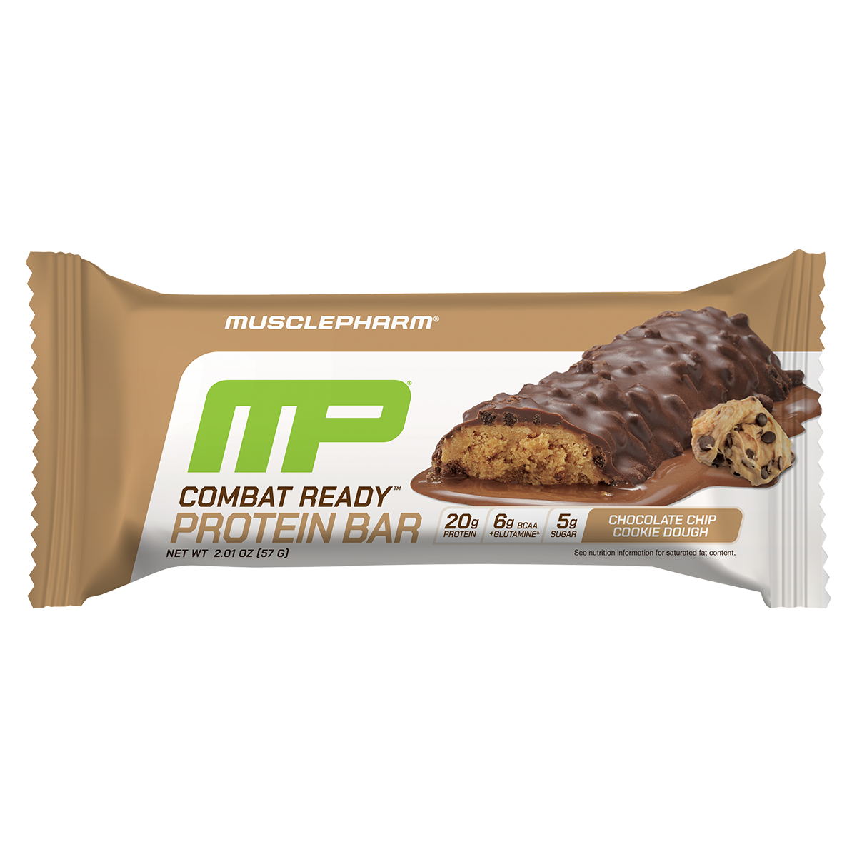 MusclePharm Combat Sport Bar, Choc Chip Cookie Dough