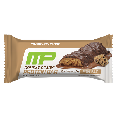 MusclePharm Combat Sport Bar protein bar, Choc Chip Cookie Dough, NZ Supps