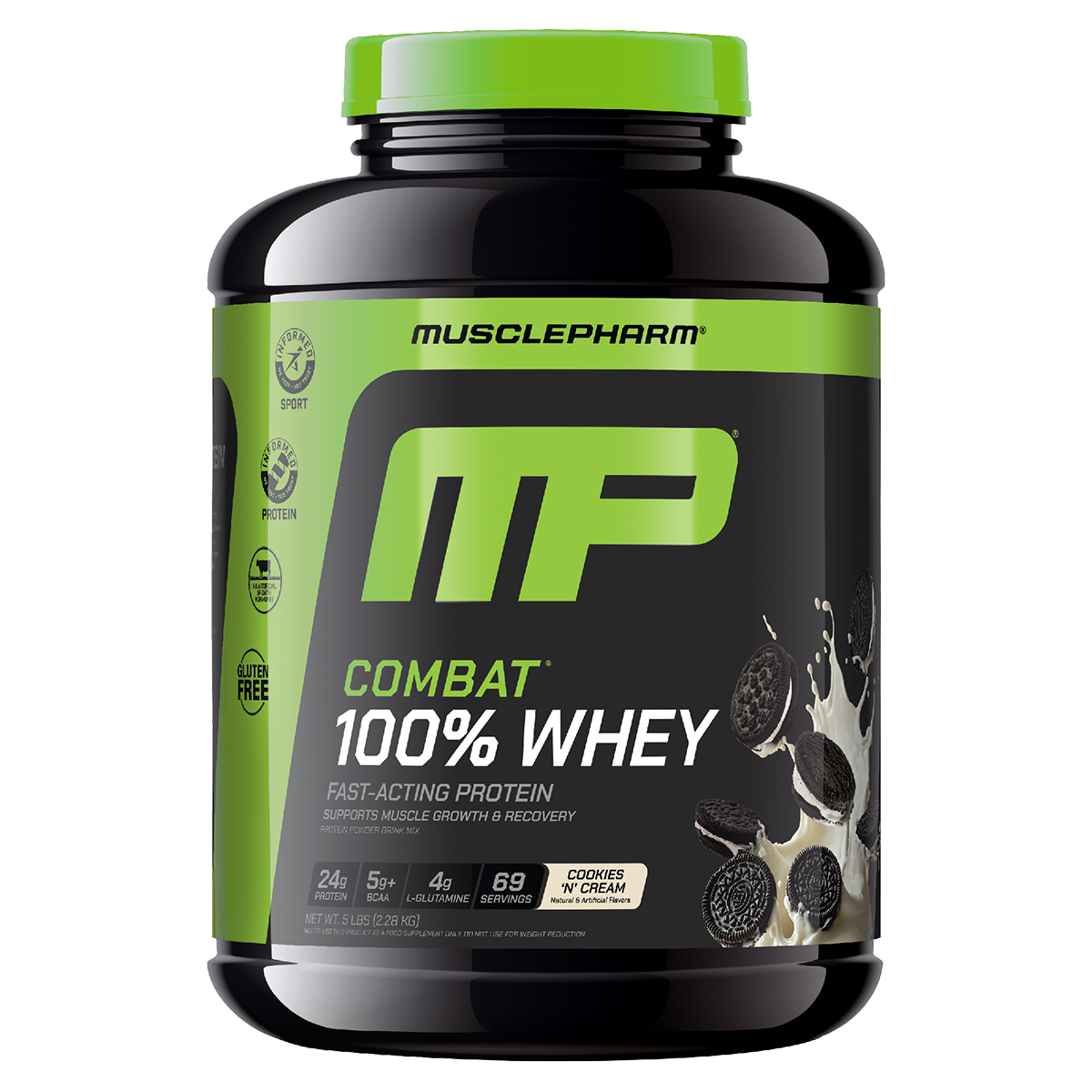 MusclePharm Combat Sport, Chocolate Milk, 2lb 907g
